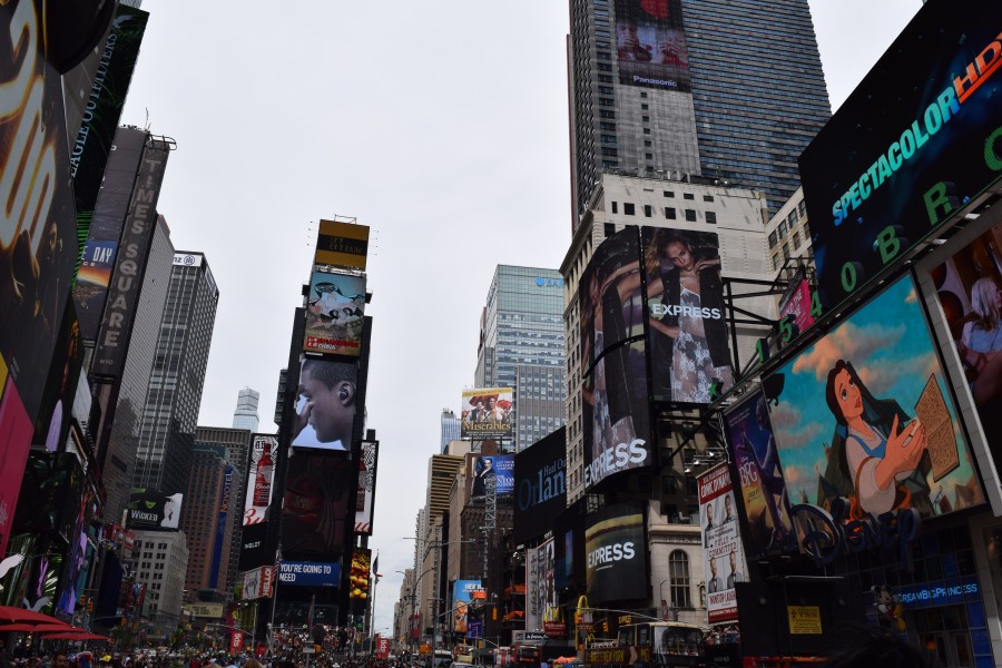 Electronic Billboards at Times Square